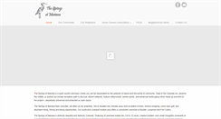 Desktop Screenshot of marianasprings.com